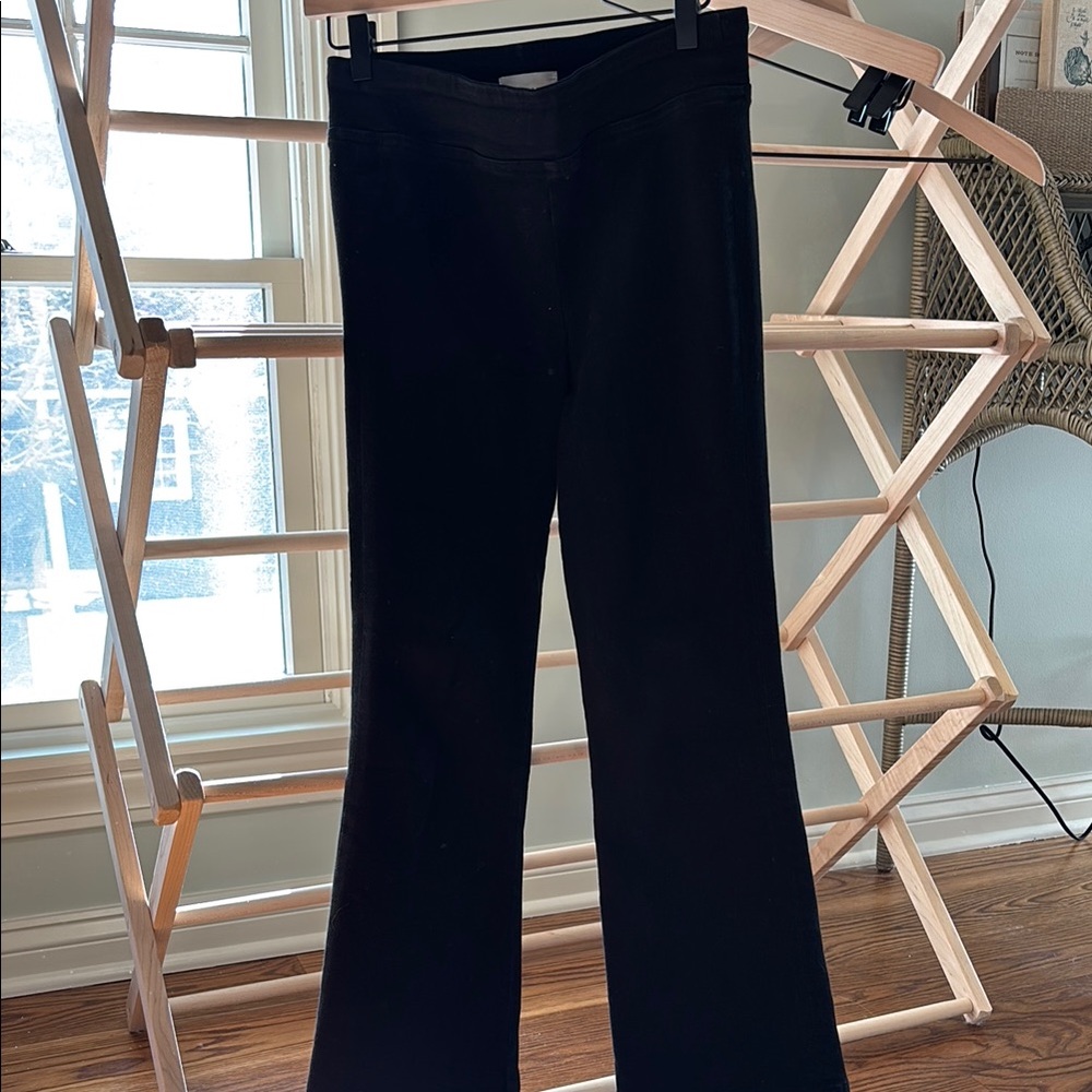 FRAME Black Jetsetter Pull-on Jeans